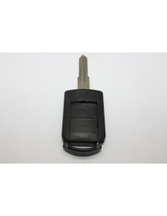 Mando Opel 2 Botones Modelo Fijo con Cabezal, Perfil HU46