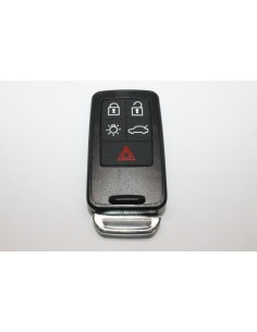 Mando Volvo X, XC, V 5 Botones KeylessGo, Perfil HU152