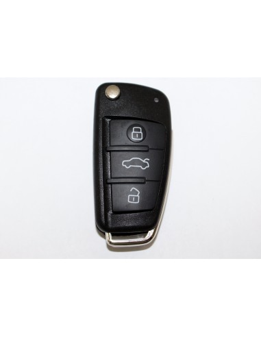 Carcasa Audi 3 Botones Modelo Concha, Perfil HU66