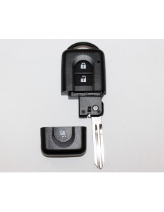 Carcasa Nissan 2 Botones KeylessGo Mod. Cuadrado, Perfil...
