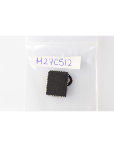 M27C512 MEMORIA EPROM PLCC 32 EPROM 512k (64kx8) 120ns