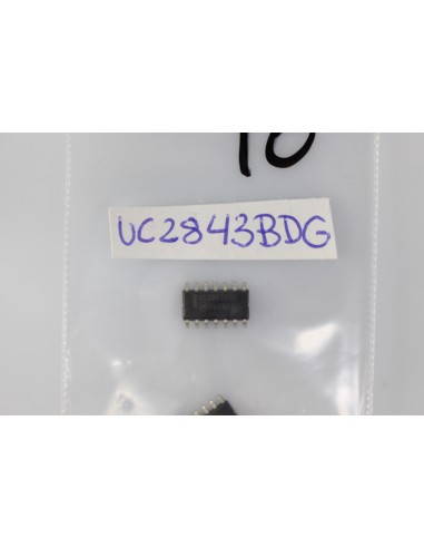 UC2843BDG  PMIC PWM Controller 1a 48-500khz canales: 1 so14