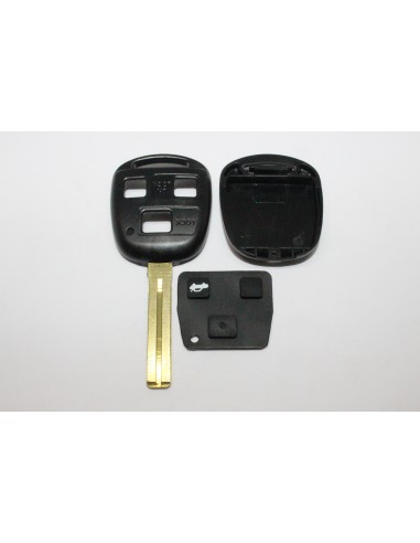 Carcasa Toyota 3 Botones Modelo Fijo, Perfil TOY48