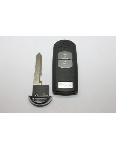 Mando Mazda 3 Botones Insertable KeylessGo...